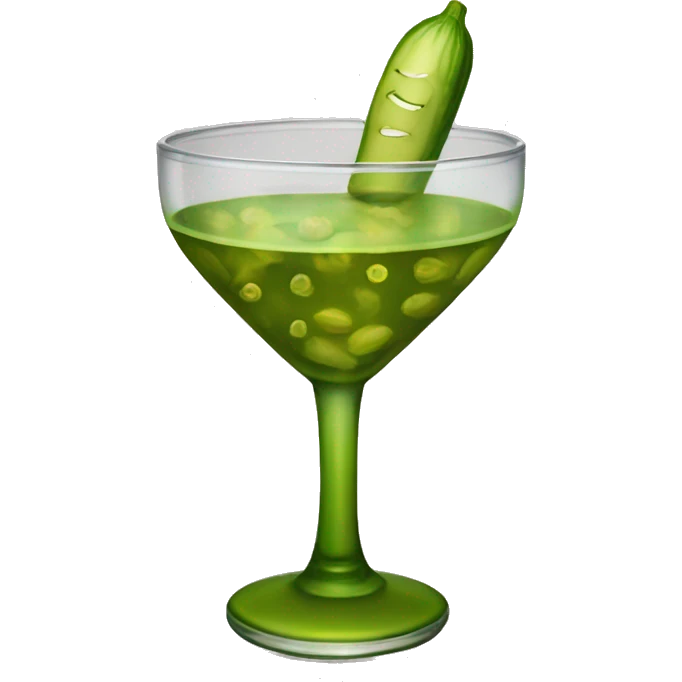 Pickle martini emoji size emoji
