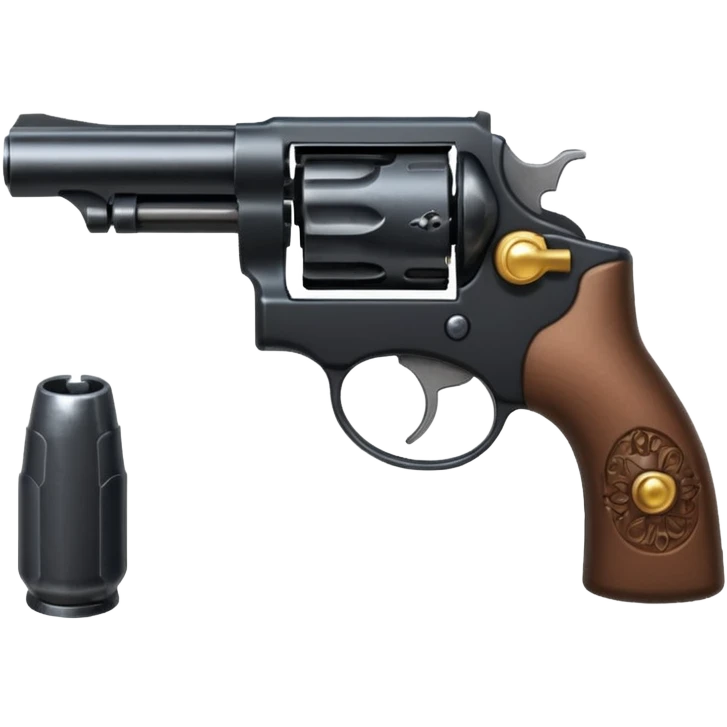 Russian roulette  emoji