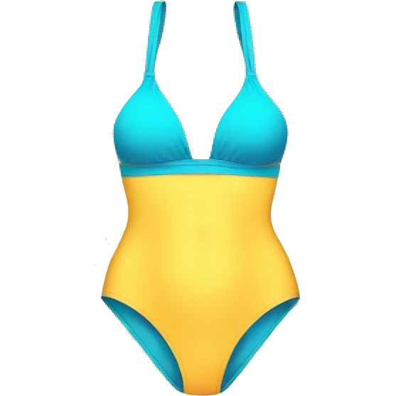 swimsuit on the floor emoji
