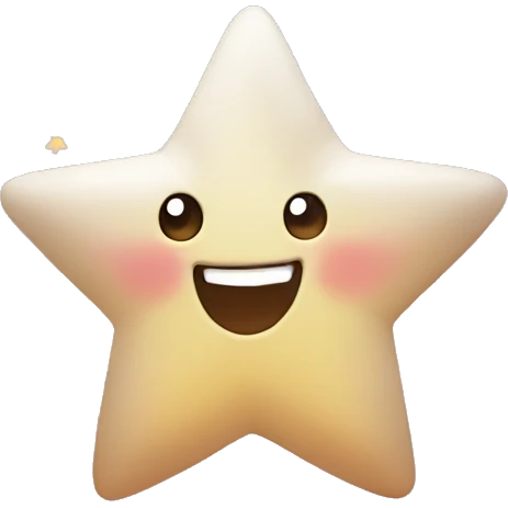Star out on a spring emoji