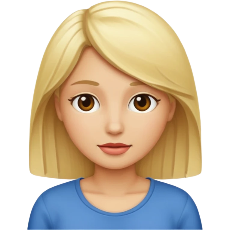 blond women emoji