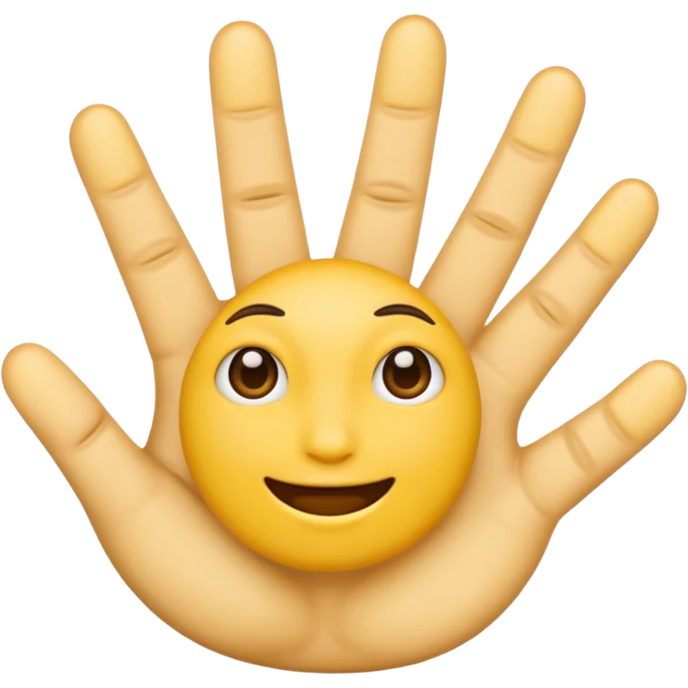 make emoji with seven finger emoji