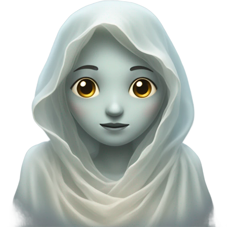 Fainting ghost emoji