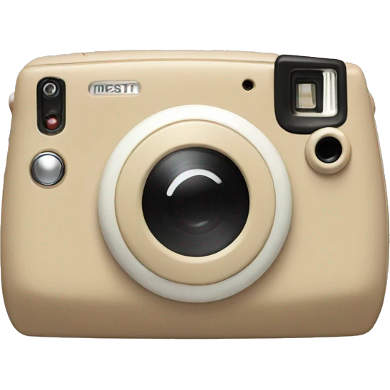 Beige Instax emoji