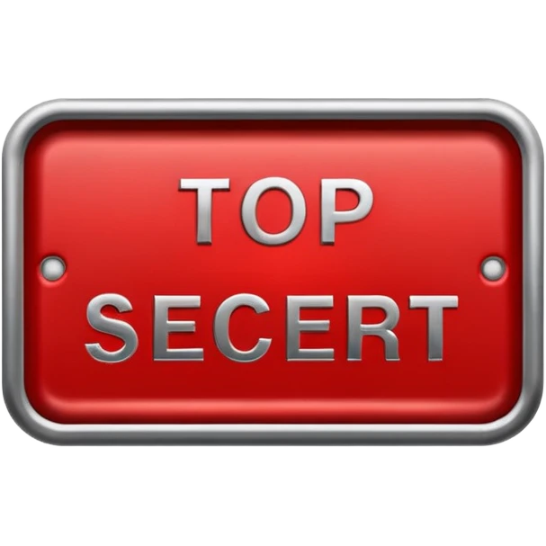 top secret sign emoji
