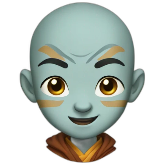 Aang from Avatar The Last Airbender emoji