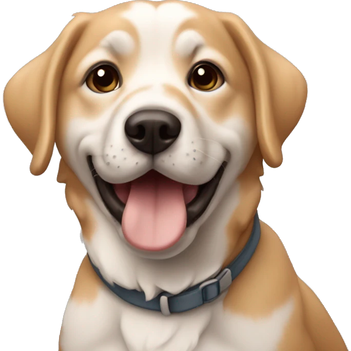 Cachorro correndo  emoji