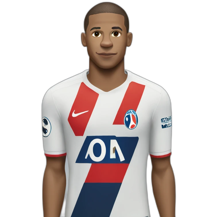 Mbappé chokbar emoji