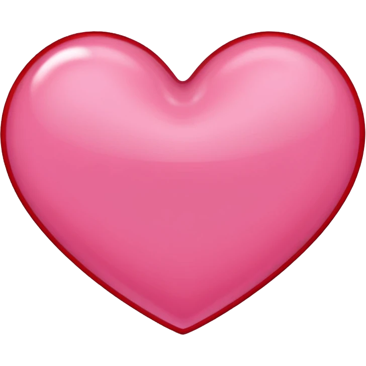 Make a pink heart with an R in the middle emoji