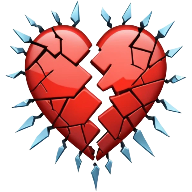 Emoji heart break iphone XR  emoji
