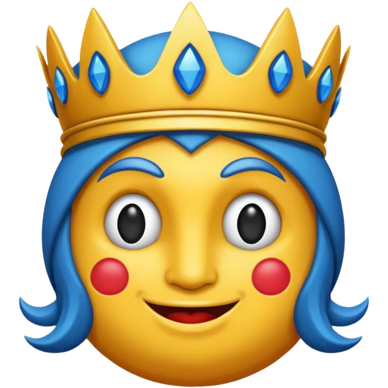 Egy rénszarvas kék masnival a nyakában emoji