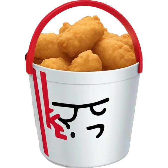KFC bucket emoji