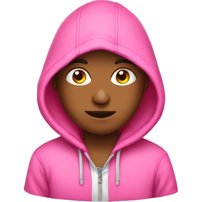pink hoodie emoji