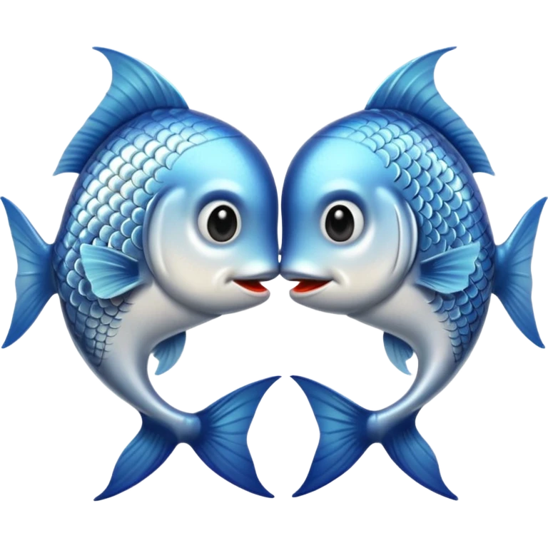 two fishes kissing emoji
