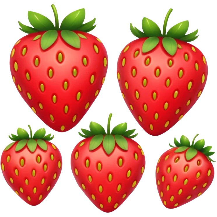 Strawberries emoji