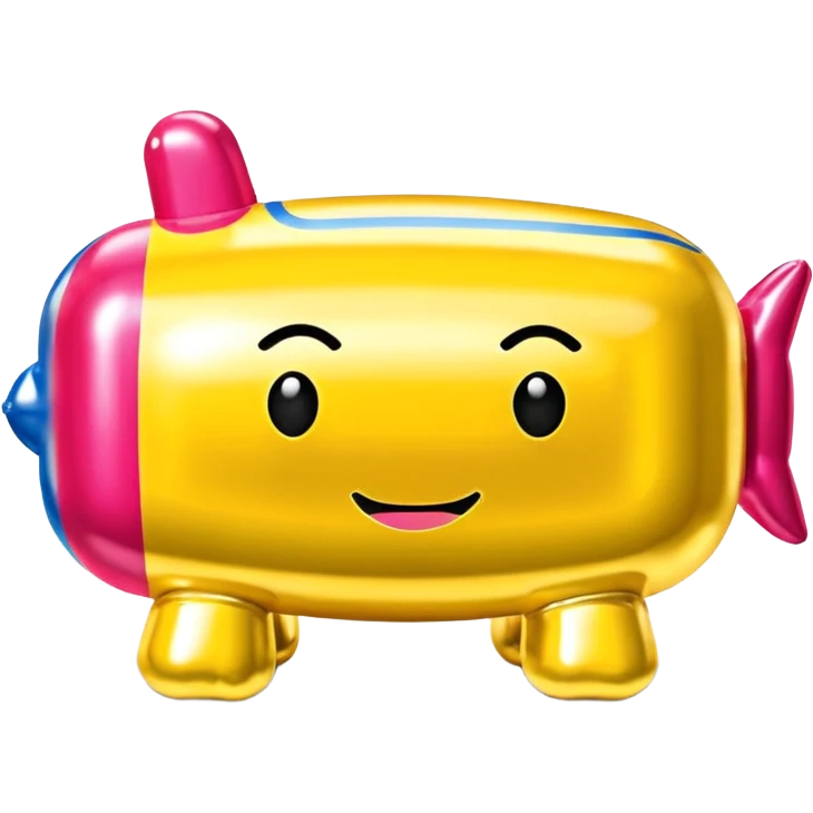  SPAM jeff koons style inflatable meat sculpture  emoji