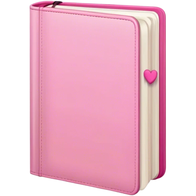 Pink aesthetic book journal  emoji