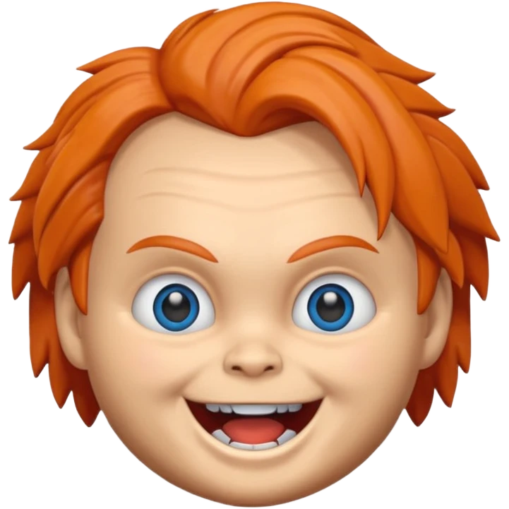 Un emojin de chuky emoji
