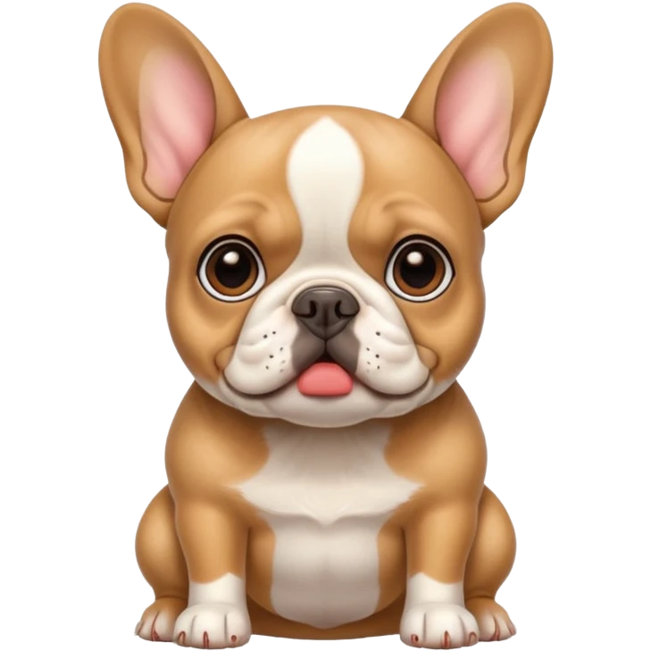 Fawn French bulldog  emoji