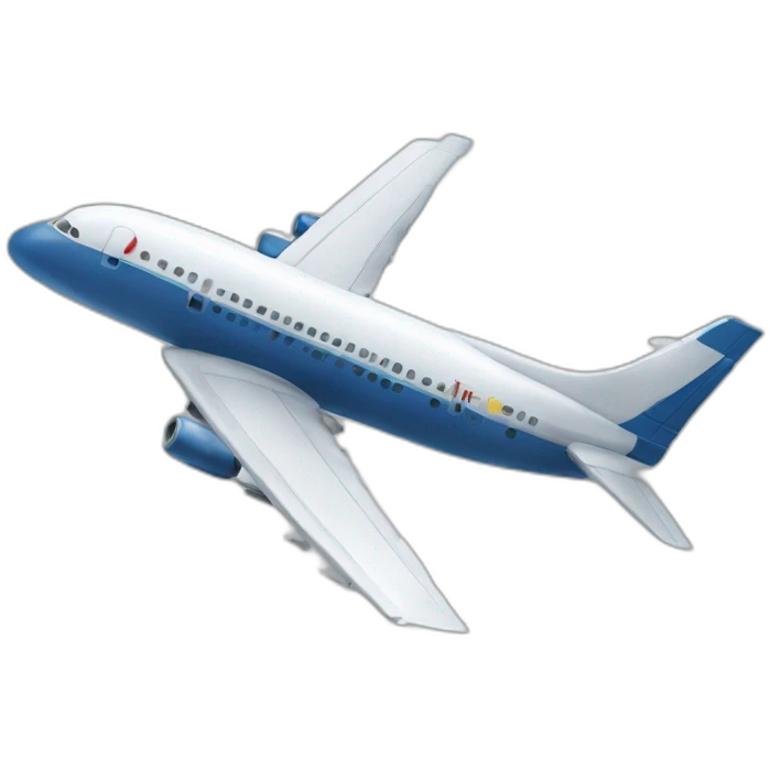 Avion realiste emoji