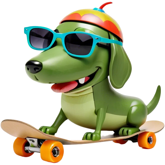 hotdog skateboarding  emoji