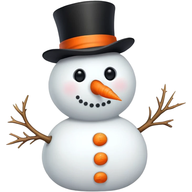 Snowman emoji