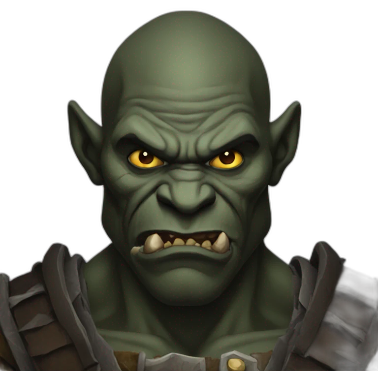Black Orc emoji