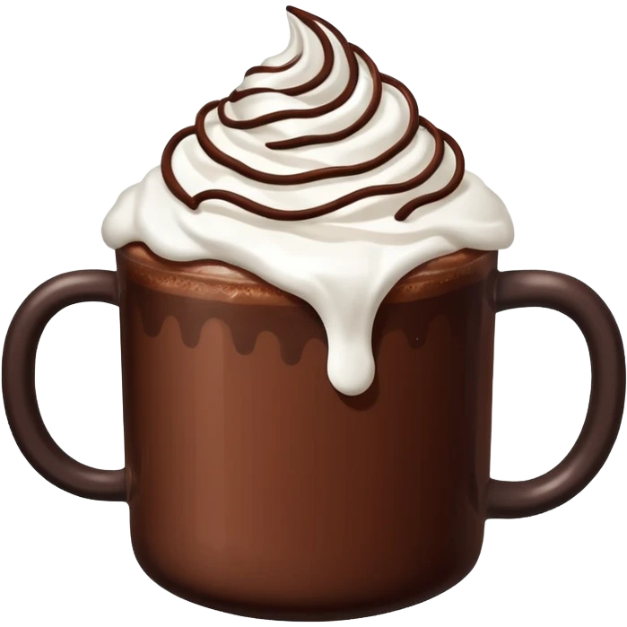 Hot chocolate emoji