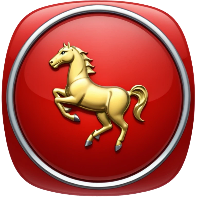 Ferrari logo real emoji