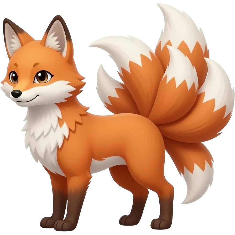 Ninetail fox emoji
