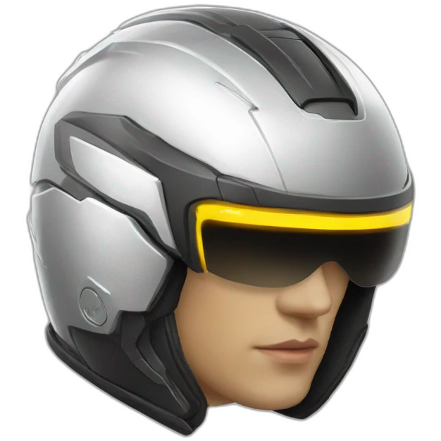 thunder cyberpunk motorcyle helmet emoji