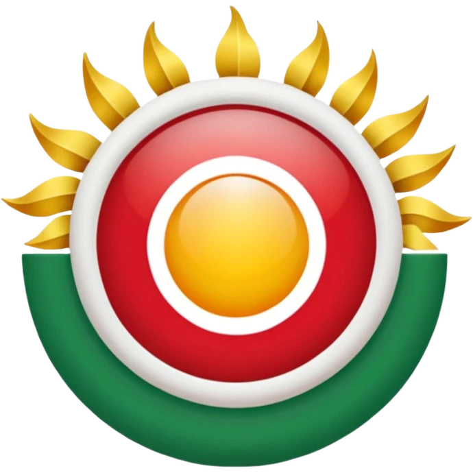 KÜRDİSTAN bayrağı emoji