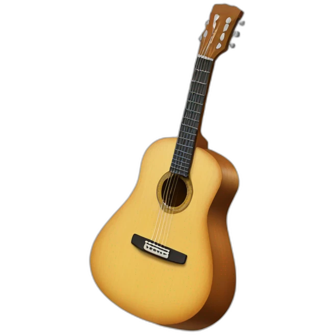 una guitarra en Bolivia emoji
