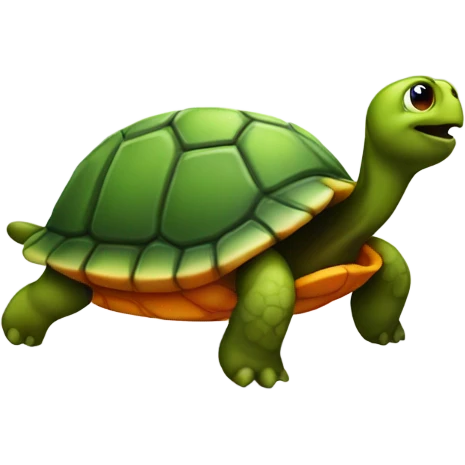Turtle farting Cheeto dust emoji