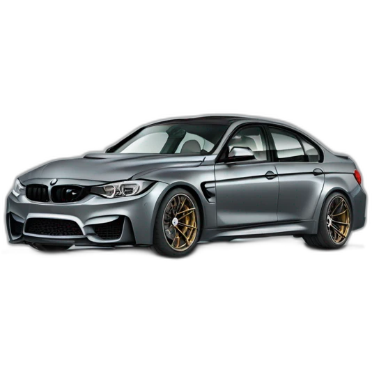BMW m3 f80 gris nardo emoji
