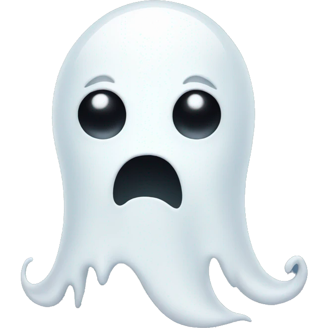 Ghost with mustache  emoji