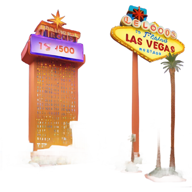 Las Vegas trip countdown emoji