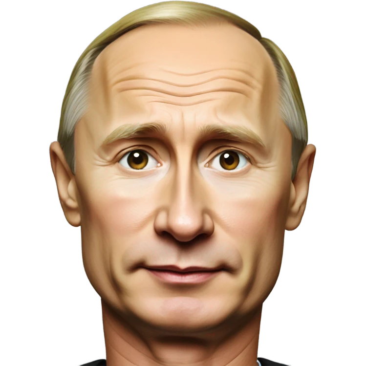 photorealistic president Putin emoji