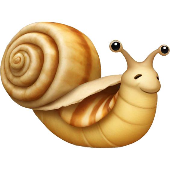 snail with a burrito shell emoji