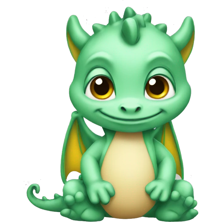 Drachen baby emoji
