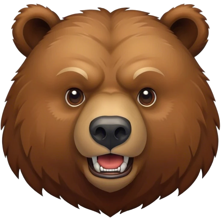 strong Grizzly Bear emoji