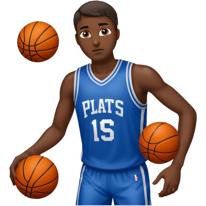 basketball player emoji