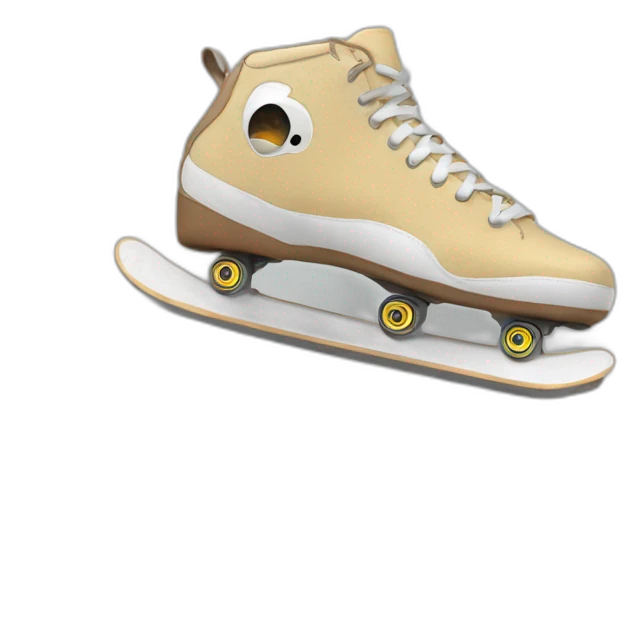 Caca qui fait du skate emoji