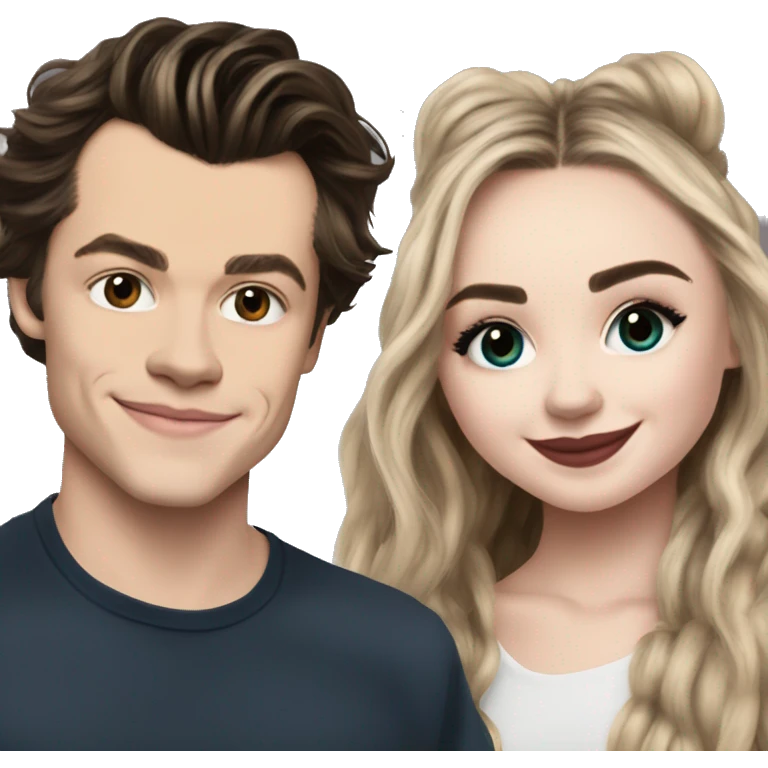 sabrina carpenter con harry styles emoji