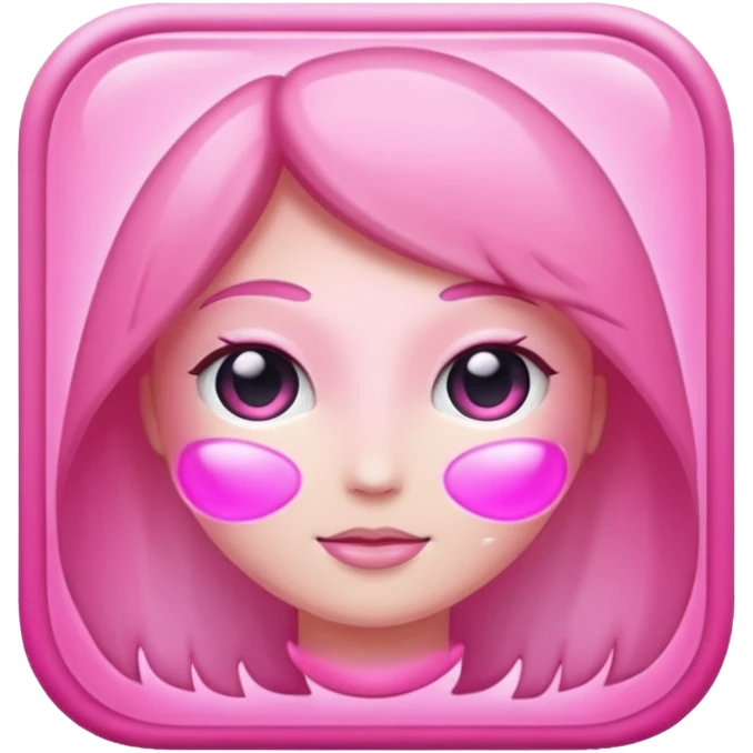 aesthetic aura pink emoji emoji