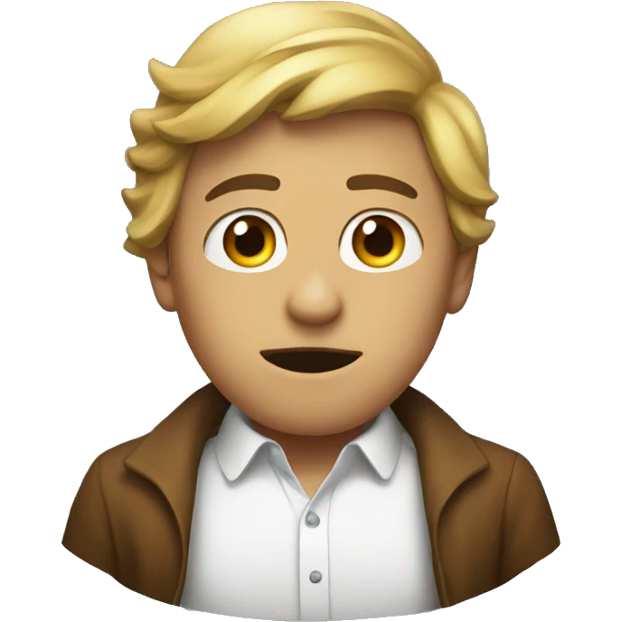Emoji inquiet  emoji