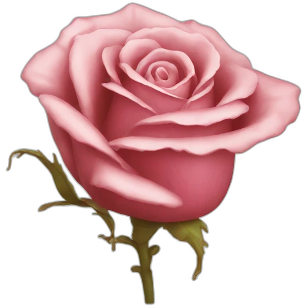Dry rose emoji