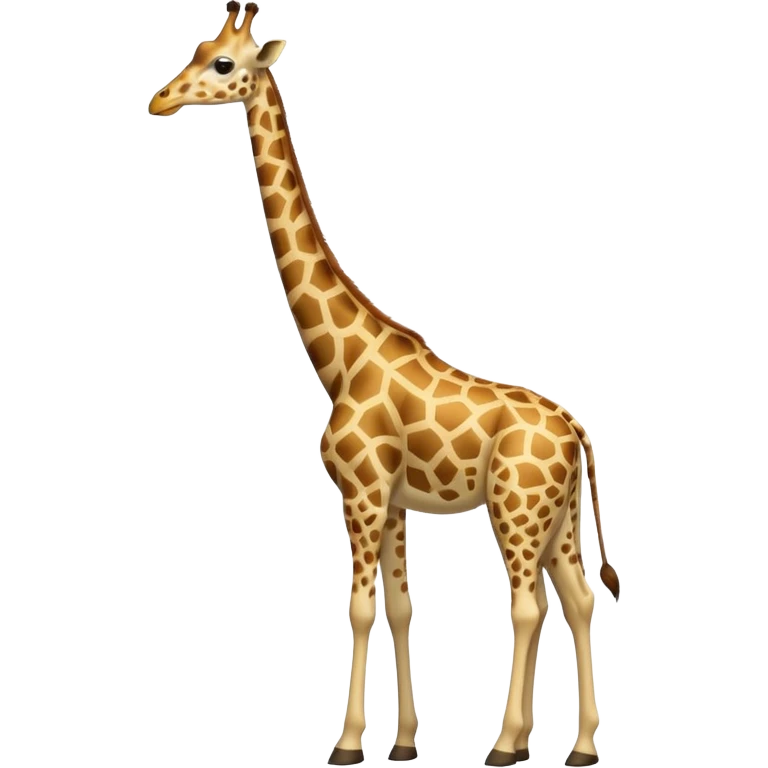 High resolution giraffe  emoji