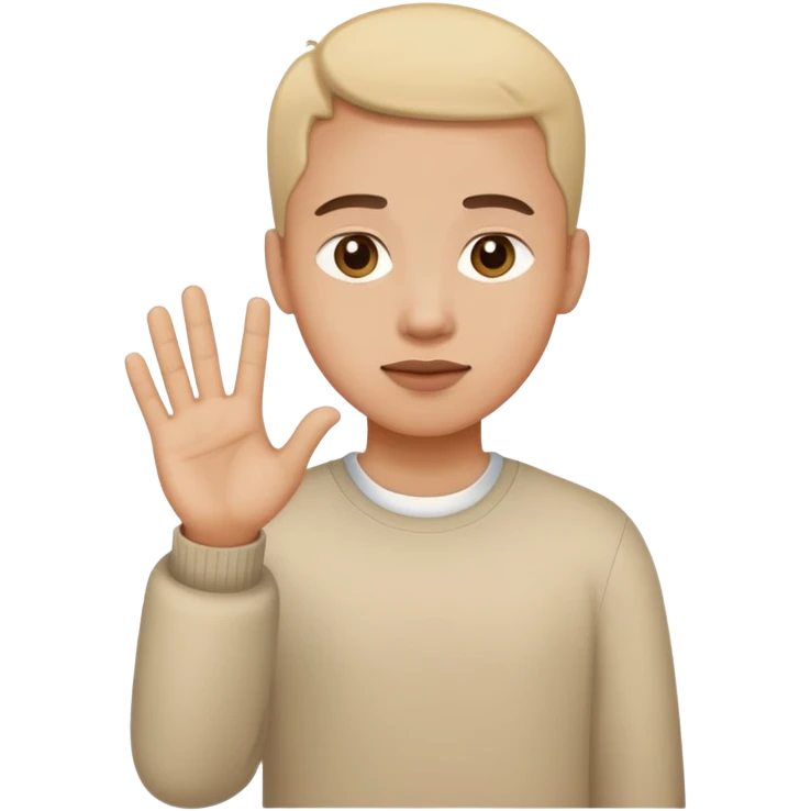 No hand gesture  emoji