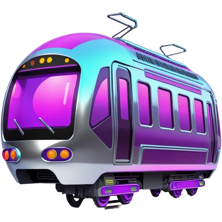 Gothic alien disco dance train emoji